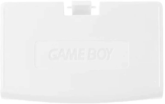 Batterijklepje voor Nintendo Game Boy Advance – Doorzichtig