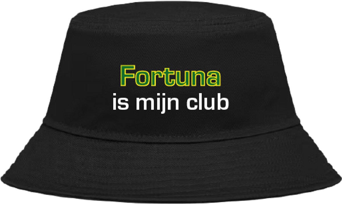 Buckethoed met tekst: Fortuna is mijn club.