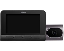 70mai Dash Cam T800 Premium Set met SD-kaart - Dashcam voor en achter - 4K Ultra HD met HDR - Inclusief SD-kaart direct gebruiksklaar - GPS en WiFi app bediening - Parkeerstand beveiliging - G-sensor en nachtzicht voor maximale veiligheid en bewijs