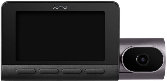 70mai Dash Cam T800 Premium Set met SD-kaart - Dashcam voor en achter - 4K Ultra HD met HDR - Inclusief SD-kaart direct gebruiksklaar - GPS en WiFi app bediening - Parkeerstand beveiliging - G-sensor en nachtzicht voor maximale veiligheid en bewijs