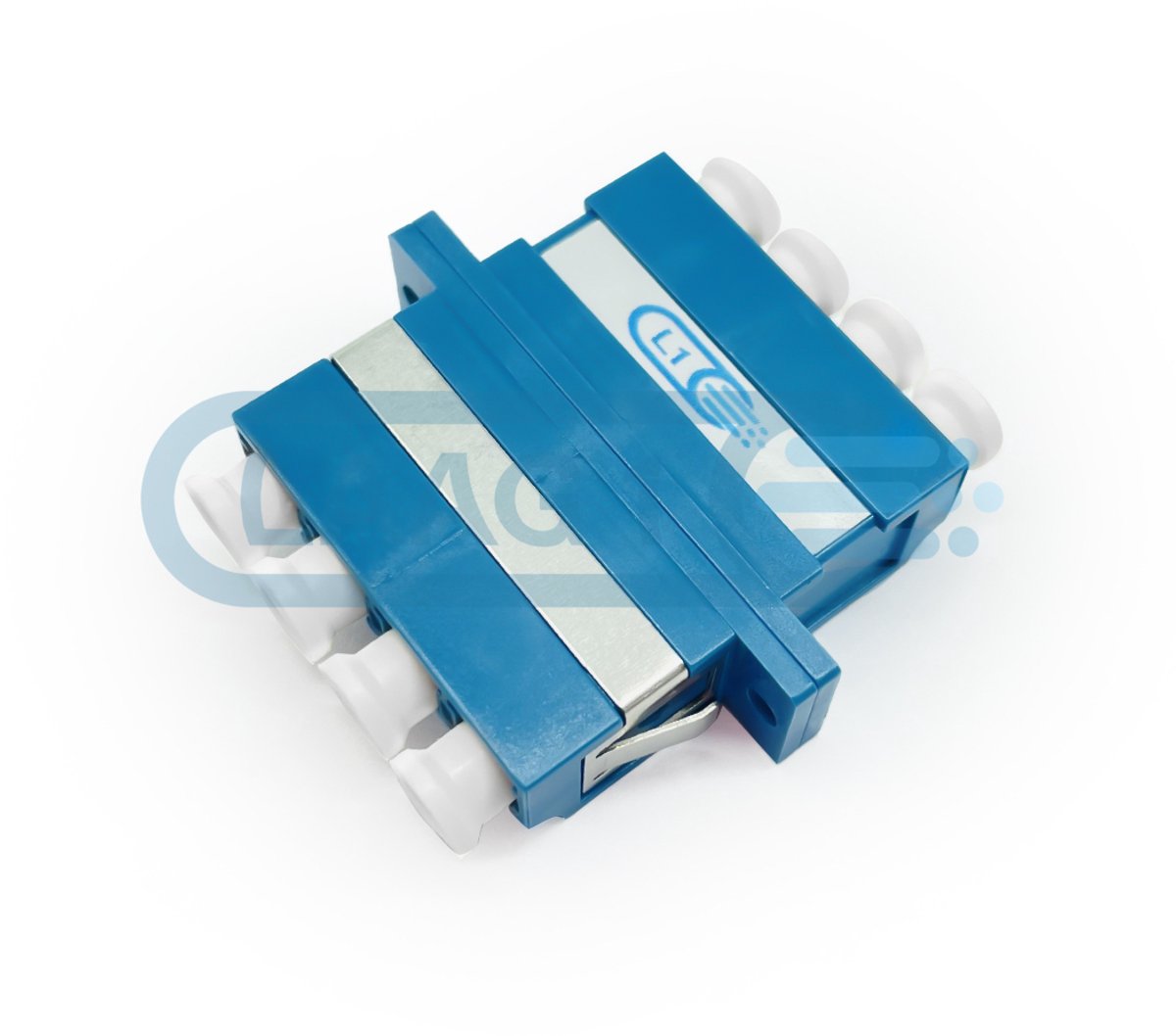 Laag1 - Glasvezel Koppelblokje - Quad LC/UPC - Singlemode Adapter