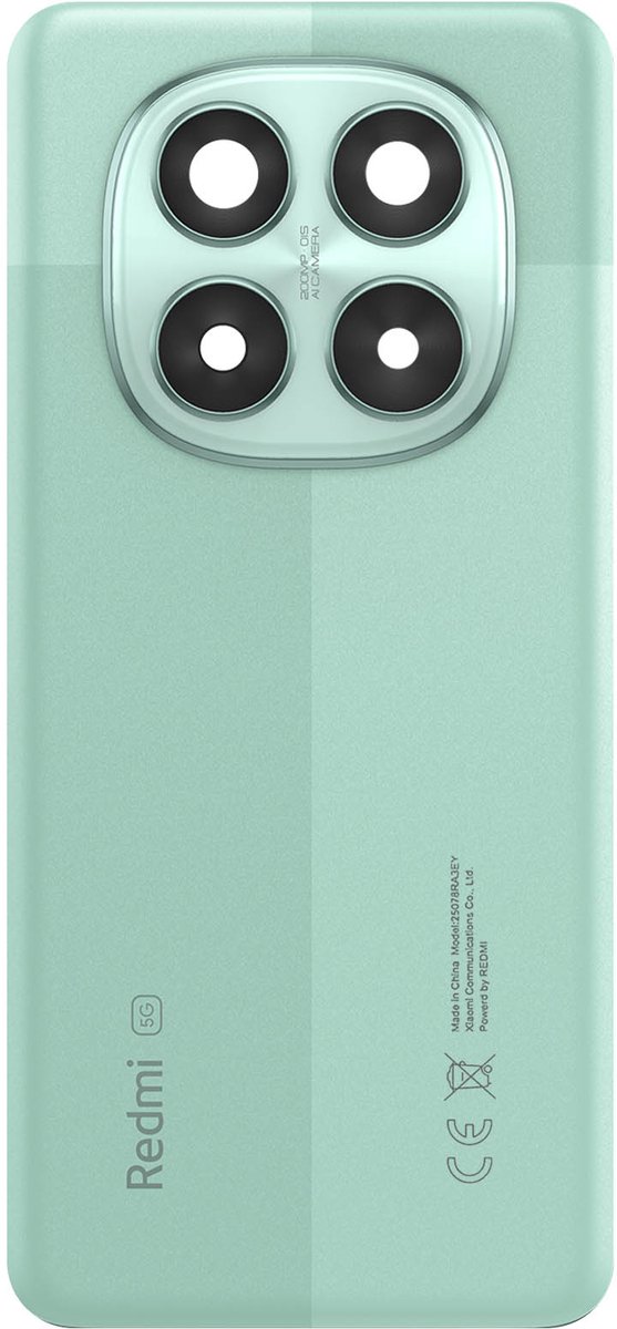 Xiaomi, Batterijklep voor Redmi Note 14 Pro 5G Service Pack, Groen