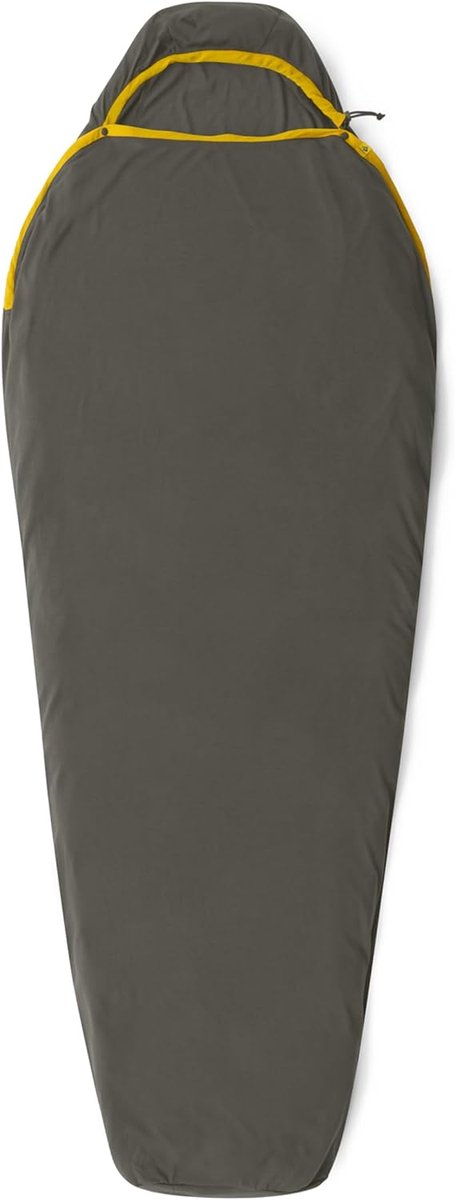 Slaapzak Voering - Kampeer Accessoire - Extra Warmte - Reflecteert Lichaamswarmte - 178 x 80 cm - Zwart