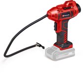 Einhell Accu Auto Compressor CE-CC 18 Li Solo - Power X-Change - 18 V/Li-ion - Lengte slang: 0,6 m - Max. Luchtafgifte: 12 l/min - Max. Werkdruk: 11 bar - Digitale manometer - Incl. 3-delige adapterset - Excl. accu en lader
