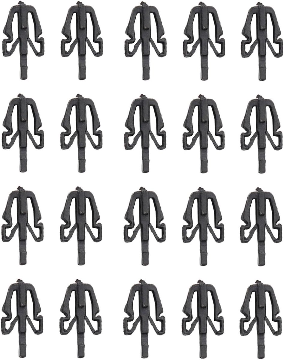 Grille Clips - Bevestiging Clips - Voertuig Reparatie - Set van 20 stuks - 6 x 3 x 3 cm