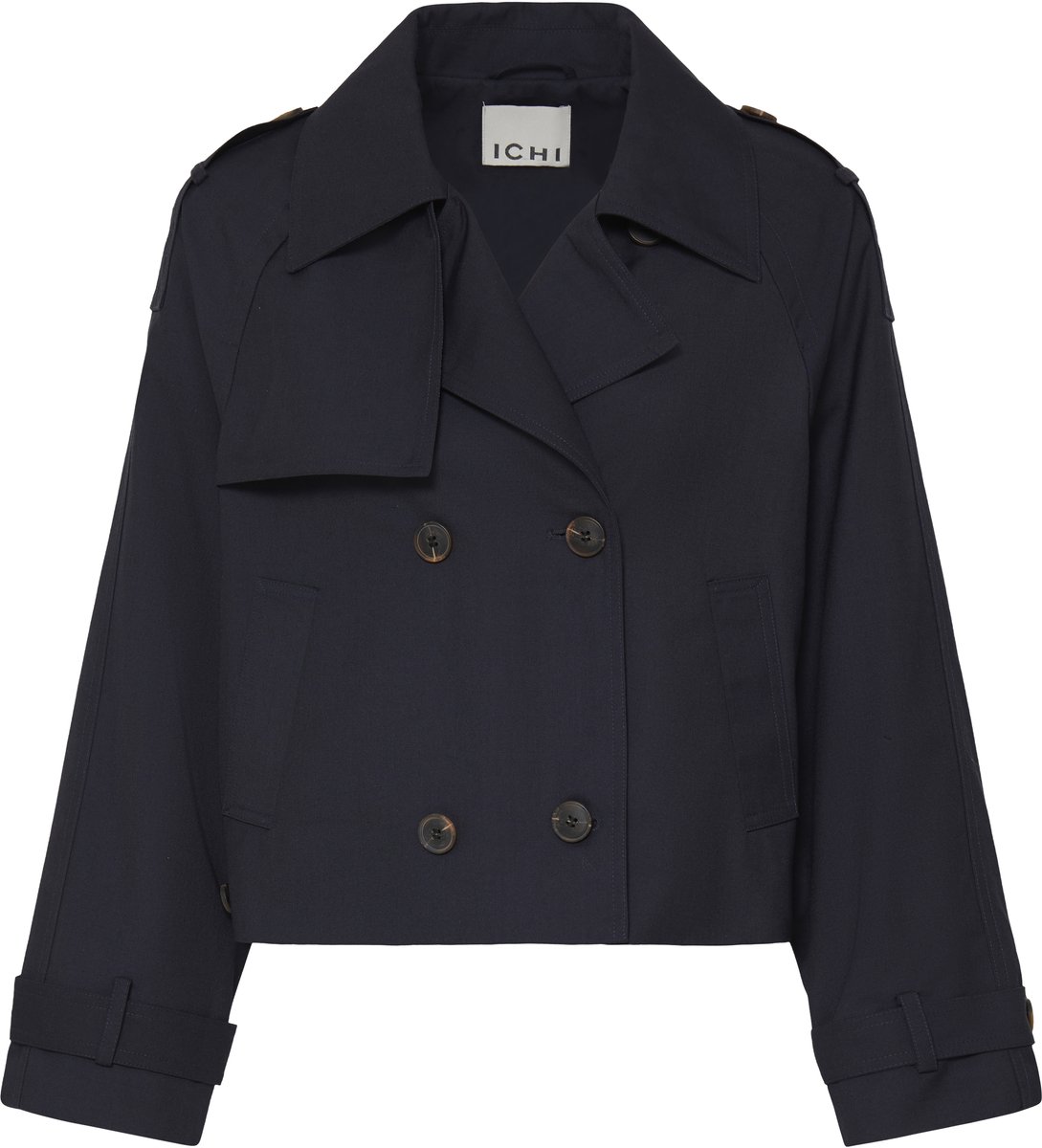 Ichi Iheparza Ja Dames Jas - Dark Navy
