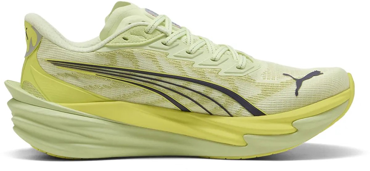 Puma Deviate Nitro 4 Hardloopschoenen 1/2 Man Apple Spritz/lux Lime