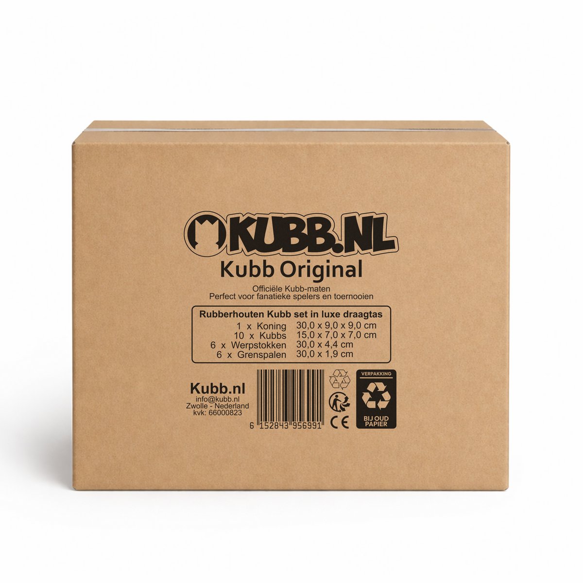 Kubb Spel Original Rubberhout - Wedstrijd set - Inclusief Stevige Draagtas - Familiespel voor Kinderen & Volwassenen - Zweeds zomerspel — afbeelding 13