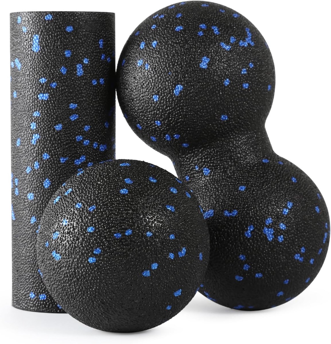 Fasciaballen Set - Massageballen - Spierontspanning - Set van Drie - 165 x 8 x 8 cm
