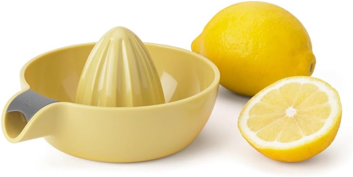 Citruspers - Sapmaker - Verse sappen - Draagbaar design - 200 gram - Geel