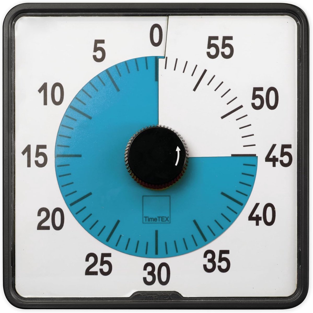 Keukentimer L - Digitale Tijdklok - Nauwkeurig Koken - Groot Display - 20x20 cm - Blauw