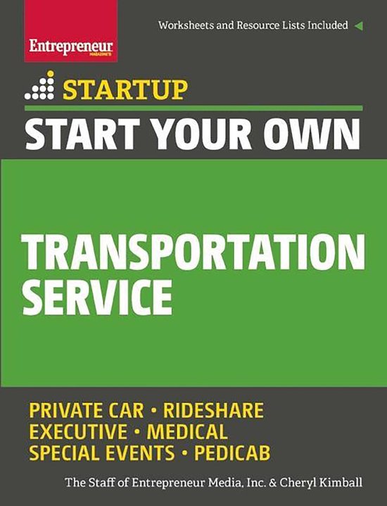 Startup - Start Your Own Transportation Service - cover