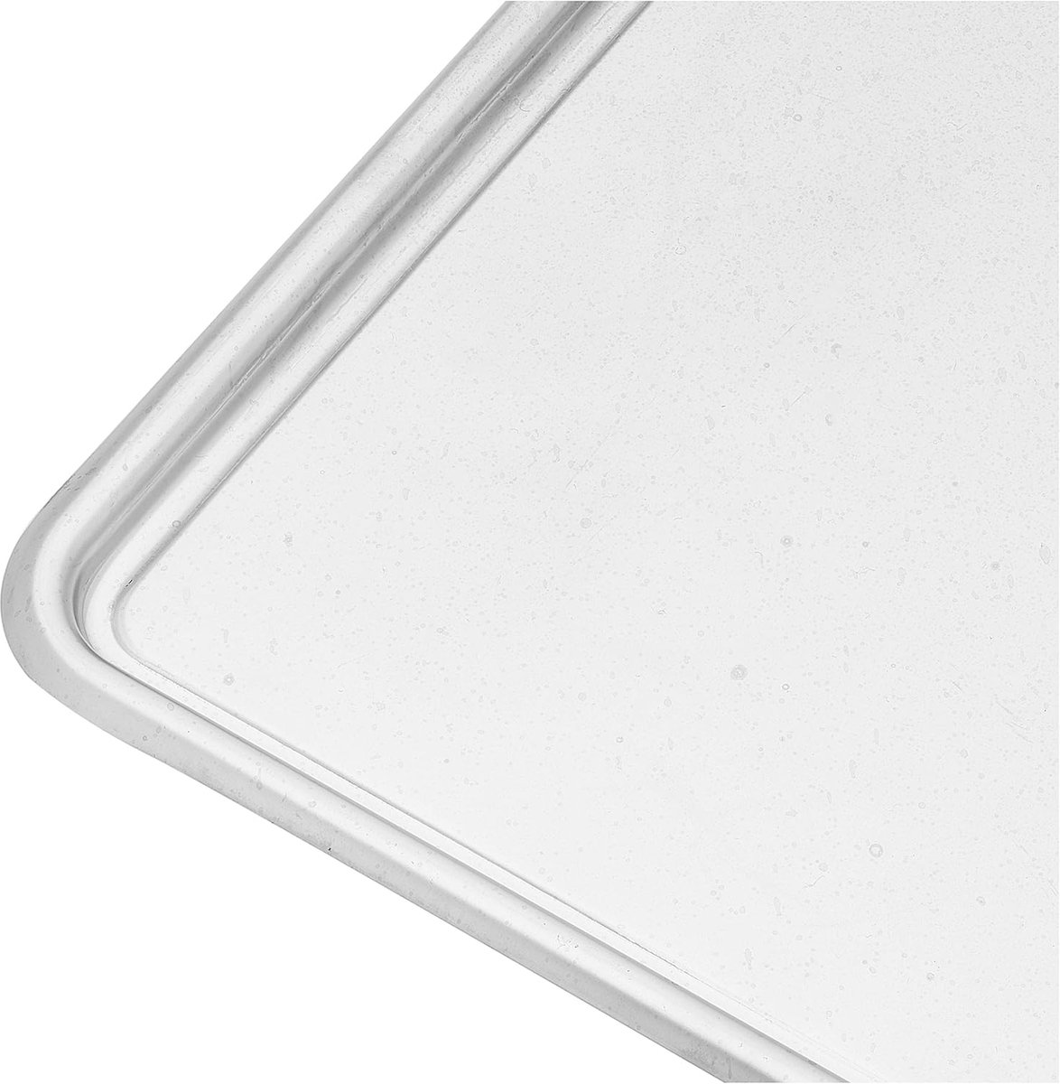 Gebak Dienblad - Taartplateau - Bakken Presenteren - Roestvrij Staal - L 24cm / l 19cm - Zilver
