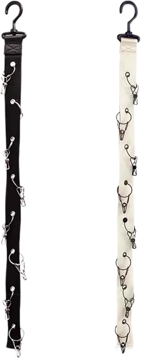 Hangende Organizer - Speelgoed Opslag - Kinderkamer Decoratie - Ruimte voor 8 Poppen - 71x25x51 mm - Wit