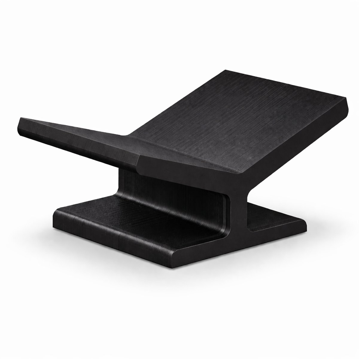 Boekenstandaard Ergonomisch – Boekhouder / Kookboek Standaard – Display Stand voor Boeken, Documenten & Presentaties – Kunststof – 30x18x12 cm – Bureau, Keuken & Beurs Display - Zwart