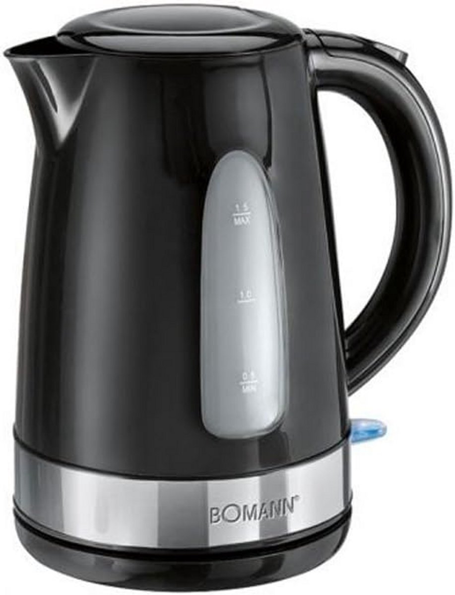Snelle Waterkoker 1,5 Liter met Kalkfilter en 360 Graden Basis