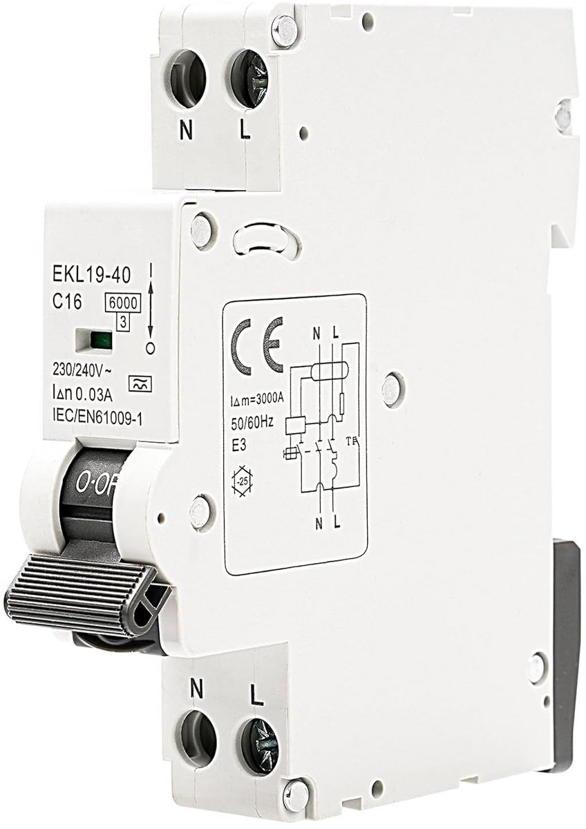 Hoogwaardige 16 A 30 mA RCD Stroomonderbreker Type A voor Installatie