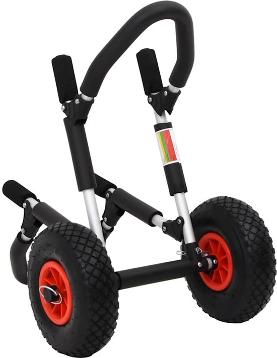 vidaXL-Chariot de kayak-Pliable-45-kg-Aluminium