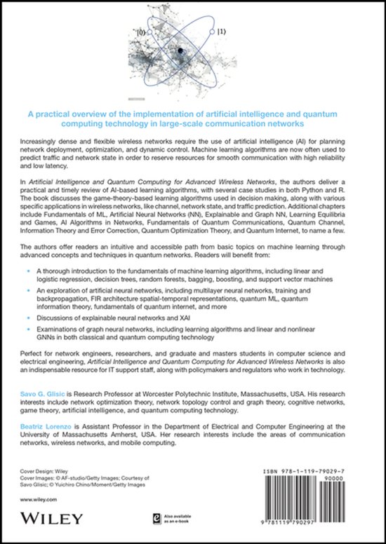 Artificial Intelligence and Quantum Computing for Advanced W ... - cover