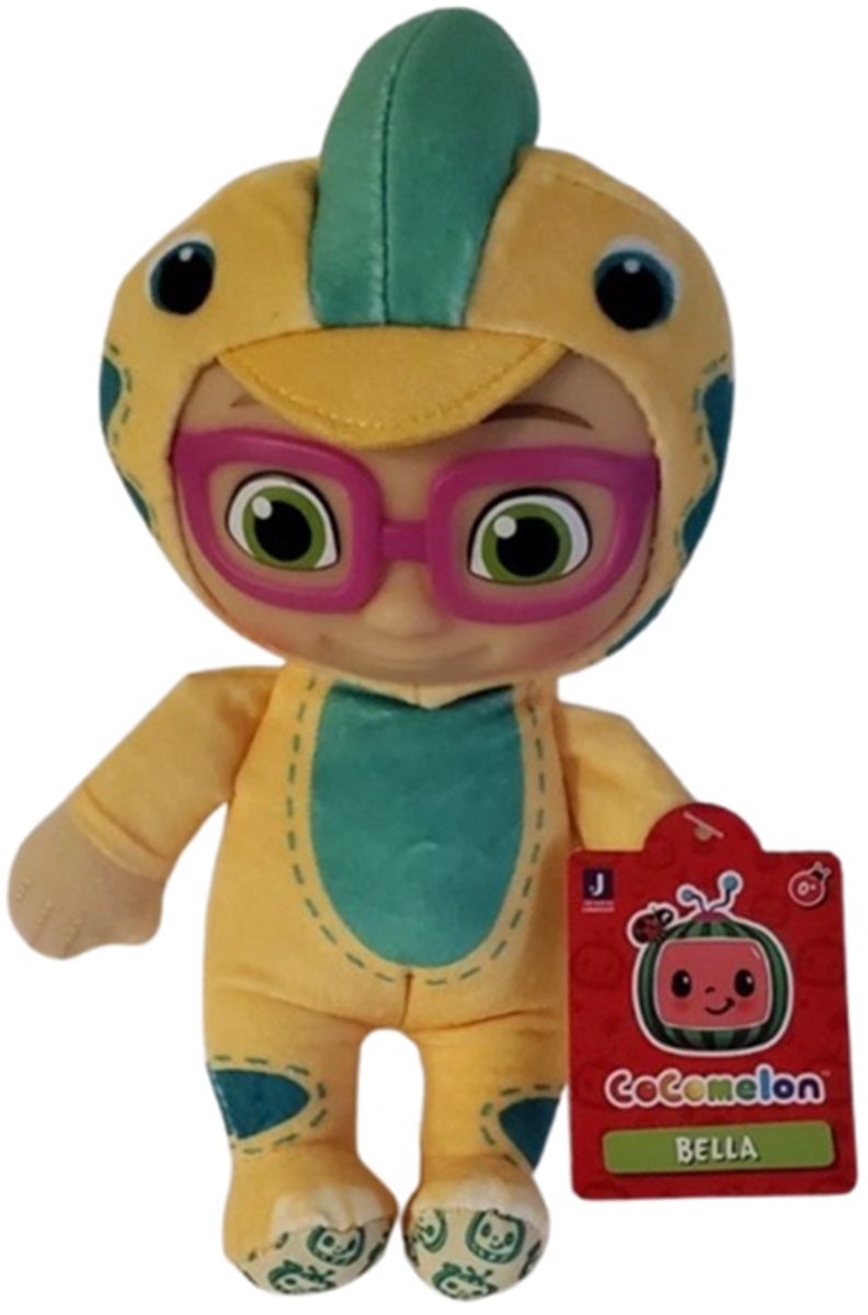 Cocomelon Dino Bella knuffel 20 cm groot