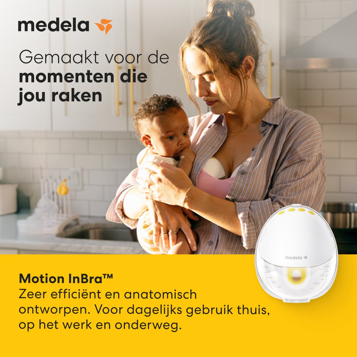 Medela Motion InBra Dubbele Borstkolf Trial Pack thumbnail 3