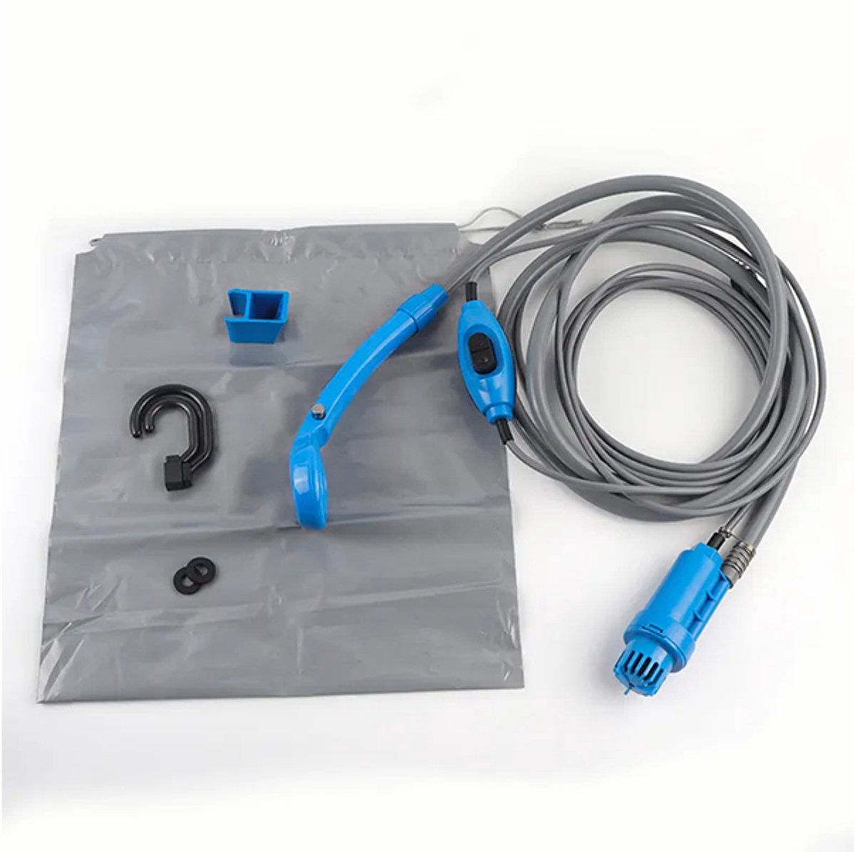 Mobiele Doucheset - Buiten Douche - Kampeerdouche -12V - Ideaal voor Camperen - Residouche - tot 40 Graden