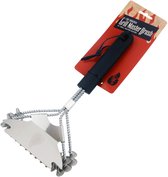 Grill Master Brush - Staalborstel voor Barbecue, BBQ - BBQ accessoires - Borstel met Schraper - Schoonmaakborstel - Papa Cadeau Voor Mannen - Vaderdag
