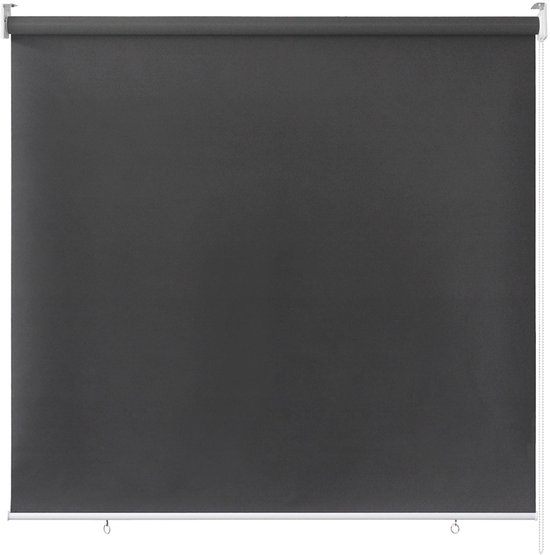 Store enrouleur extérieur 100 x 140 cm, pare-soleil vertical, store enrouleur de balcon, store banne de balcon, protection solaire, résistant aux UV, brise-vue, store enrouleur, brise-vent, ombrage - Anthracite