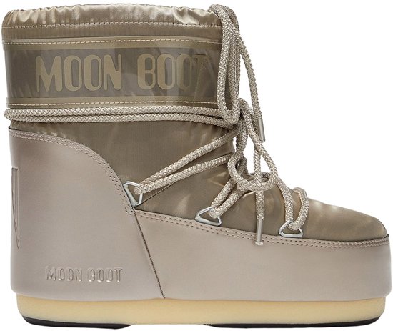 MOON BOOT Icon Low Glance Bottes pour femmes Femme - Taupe - Taille 39/41