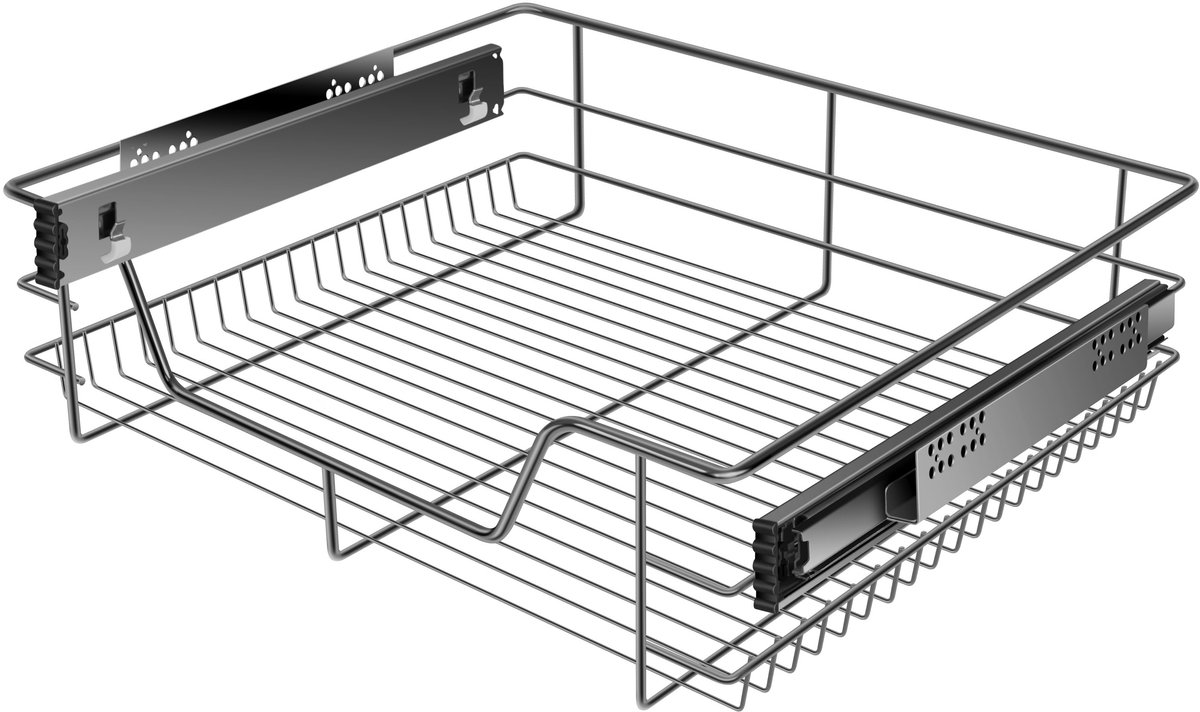 KESSER® Telescopische Lade Schuiflade Keukenkast Organizer max. 20kg Keukenlade