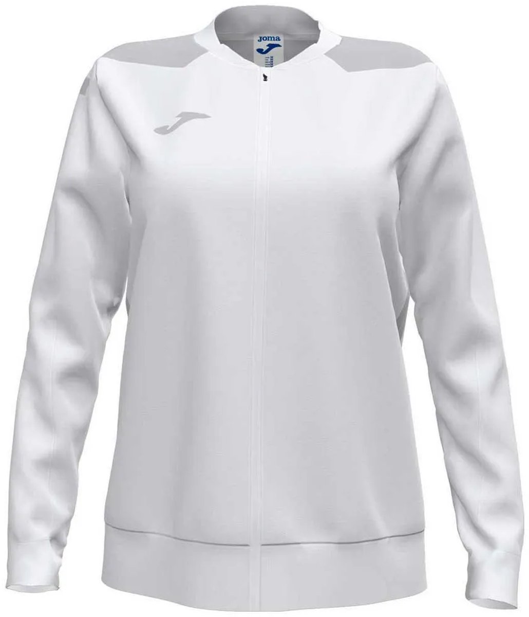 Joma Championship Vi Sweatshirt Met Rits Wit 2XL Vrouw