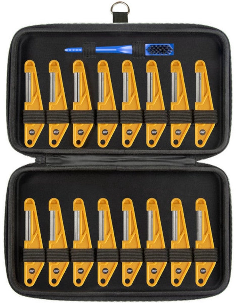 MusicNomad MN676 set met 16 vijlen voor topkam