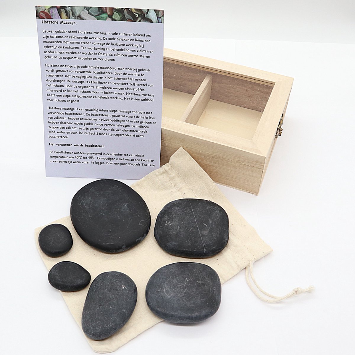 Hotstone set middel
