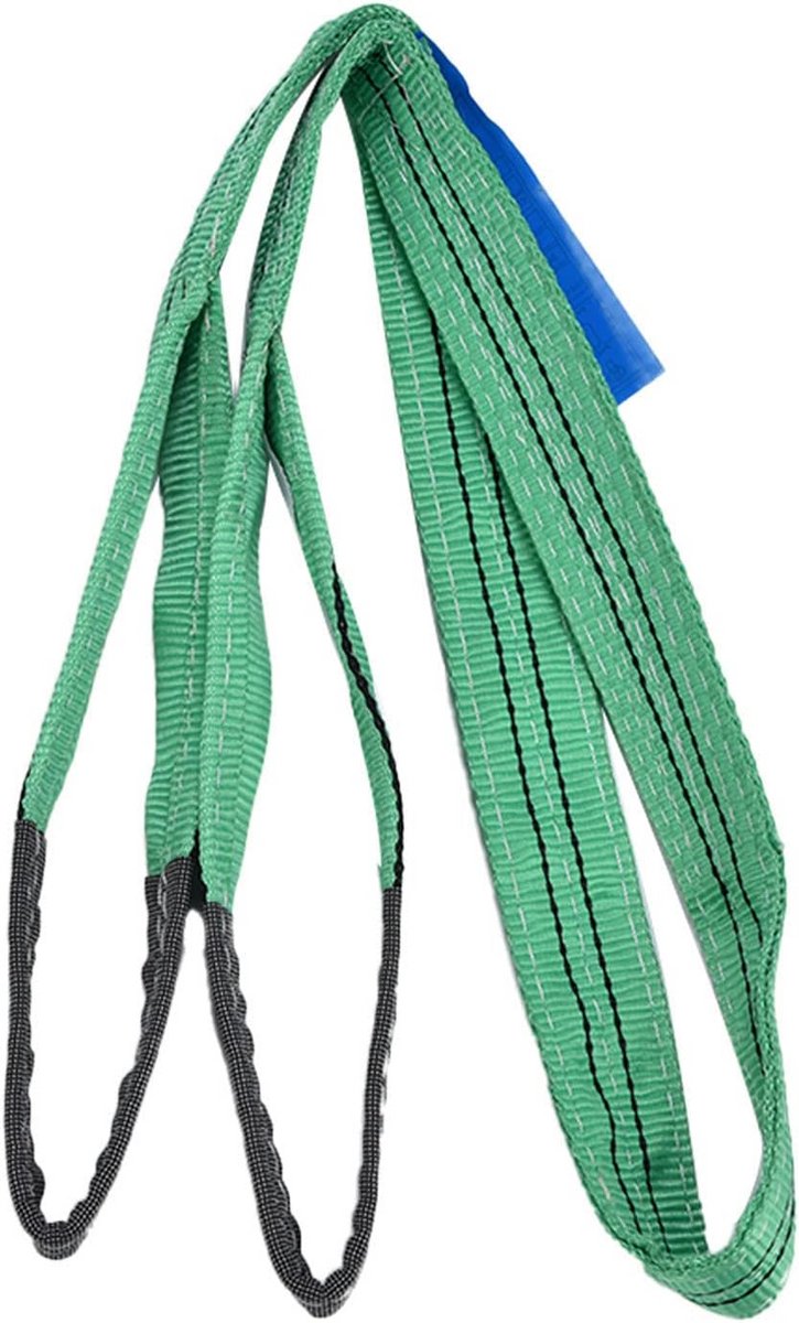 Robuuste Platte Polyester Sling 2 Ton - 5 Meter voor Industrieel en Vracht Transport