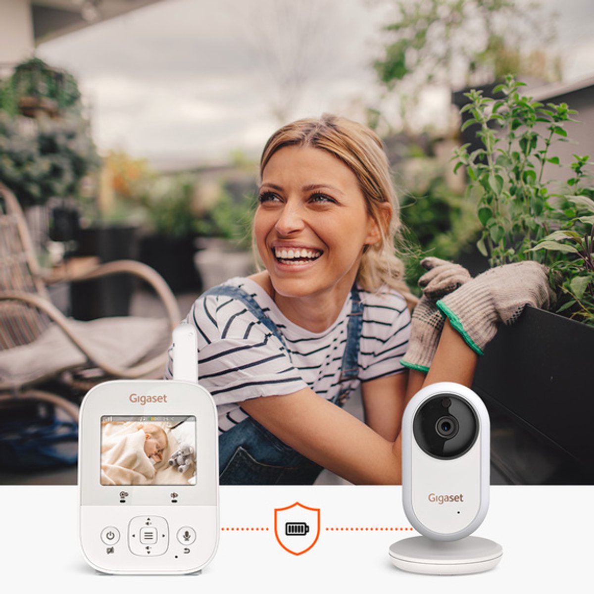 Gigaset BABY 300 Video met 2,8-inch scherm thumbnail 6