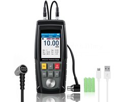 WTI30ANL PRO Industriële Ultrasone Diktemeter – 0,75–300 mm – 2 Sondes – Kalibreerbaar – Geheugen