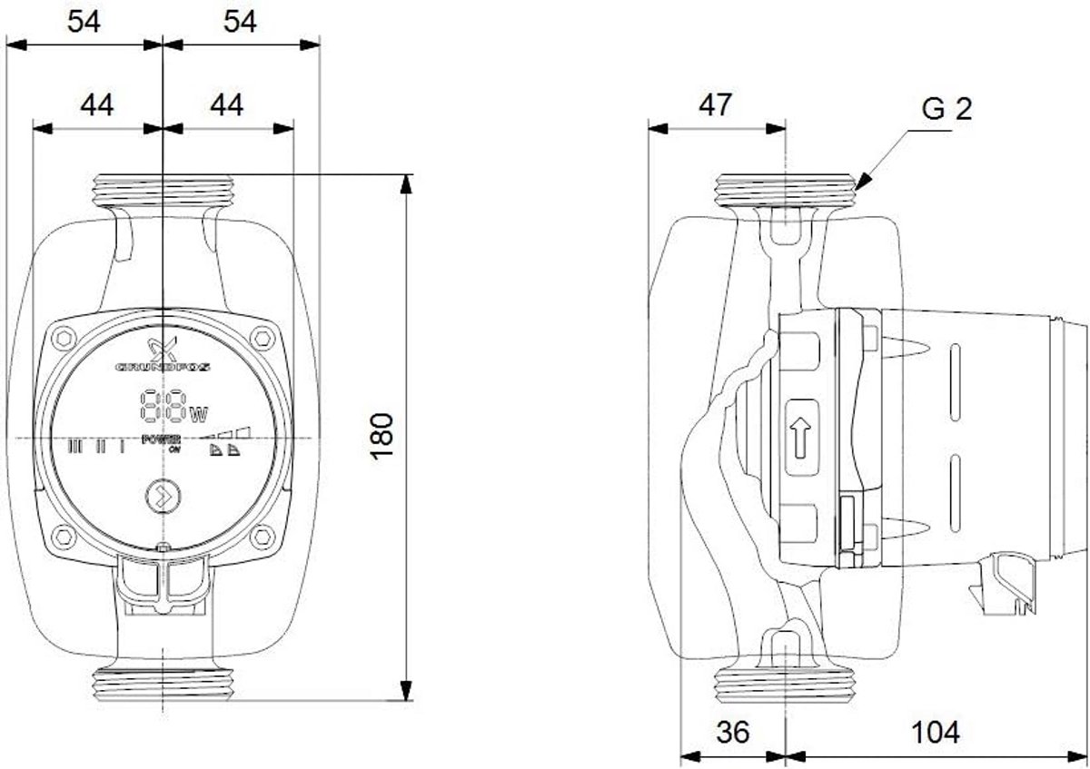 Hoogrendement Circulatiepomp voor Centrale Verwarming
