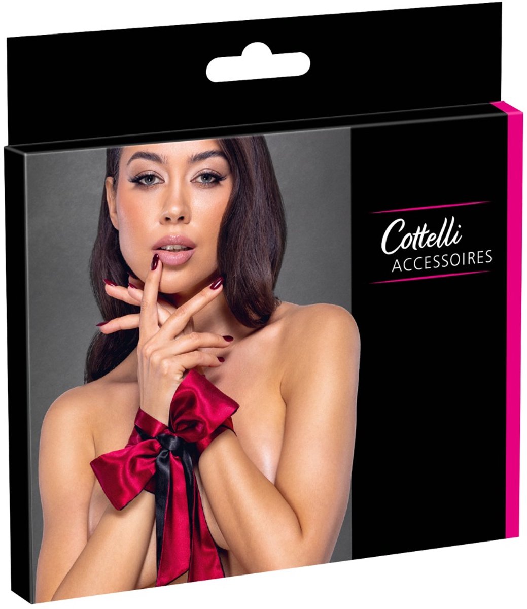 Bondage Scarf Red/black