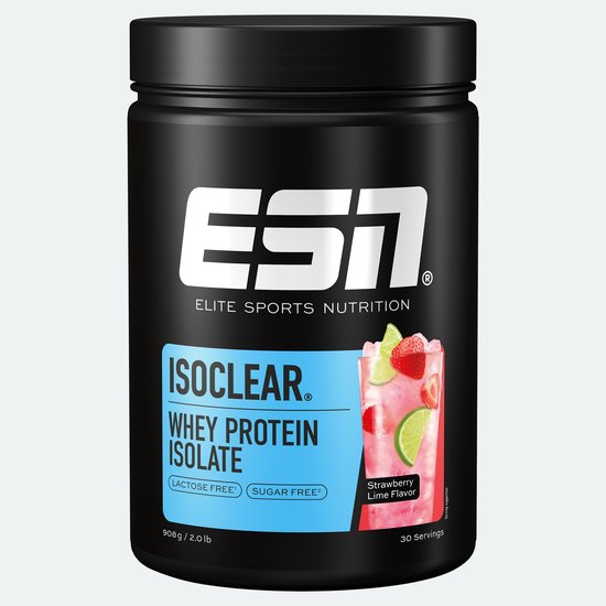 ESN Isoclear Whey Protein Isolate, Strawberry Lime, 908 g