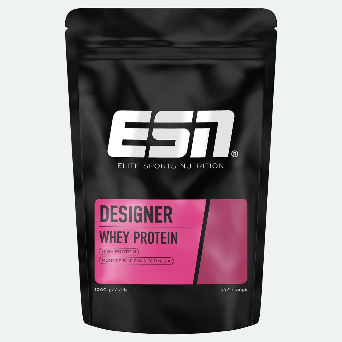 ESN Designer Whey Proteine Poeder, Banana, 1000 g, 33 Porties – Wei Eiwitshake, Eiwitsupplement, Spierherstel & Fitnessroutine