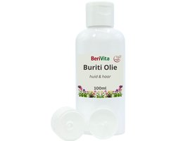Buriti Olie 100ml - Pure Aguaje, Moriche Olie - Koudgeperst en Onbewerkt - Huid en Haar