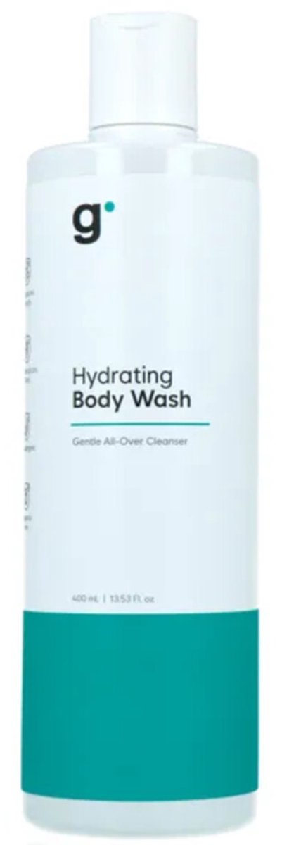 Gladskin Hydrating Body Wash (400 ml) – Parfumvrij, zeepvrij en hypoallergeen. Geschikt voor alle huidtypes en microbioomvriendelijk