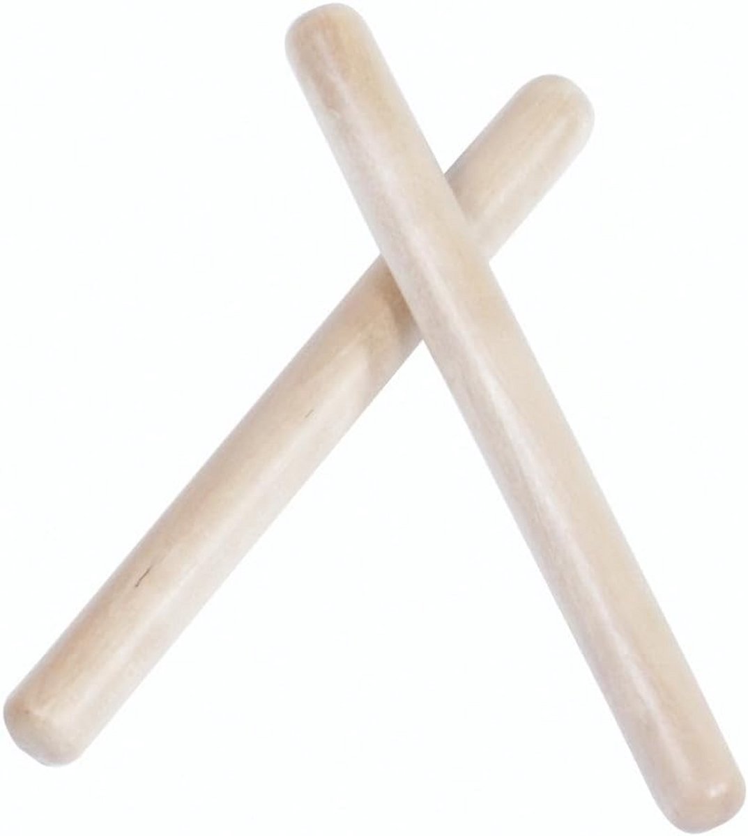 Houten Klankstokken 25 cm voor Muziek en Educatie