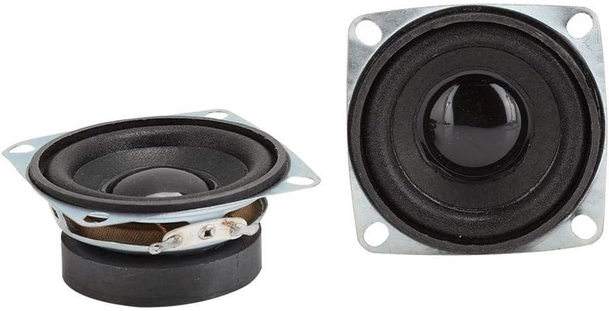 2 Stuks 2 Inch Volledig Bereik Luidsprekers 4 Ohm 3W - High Power Audio Drivers
