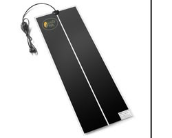 LayZyEgg® Warmtemat 45W 28x80cm – Met Dimmer/Temperatuurregelaar – Voor Kuikens, Kwartels, Vogels, Reptielen & Amfibieën