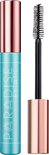 Turquoise mascara koker met rosé gouden dop en borsteltje. "Paradise Extatic" staat erop.