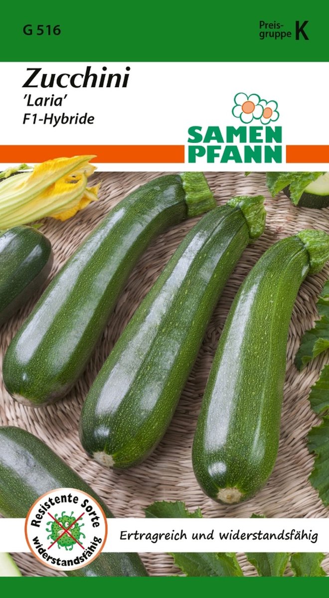 Courgette, Laria - Groentezaden Courgettezaden Zaden
