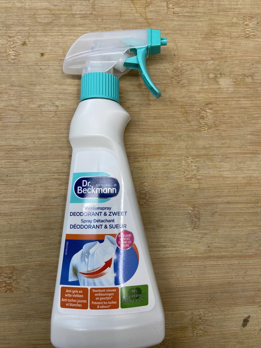 DR BECKMANN Spray vlekkenverwijderaar voor deodorant en zweet - 250 ml