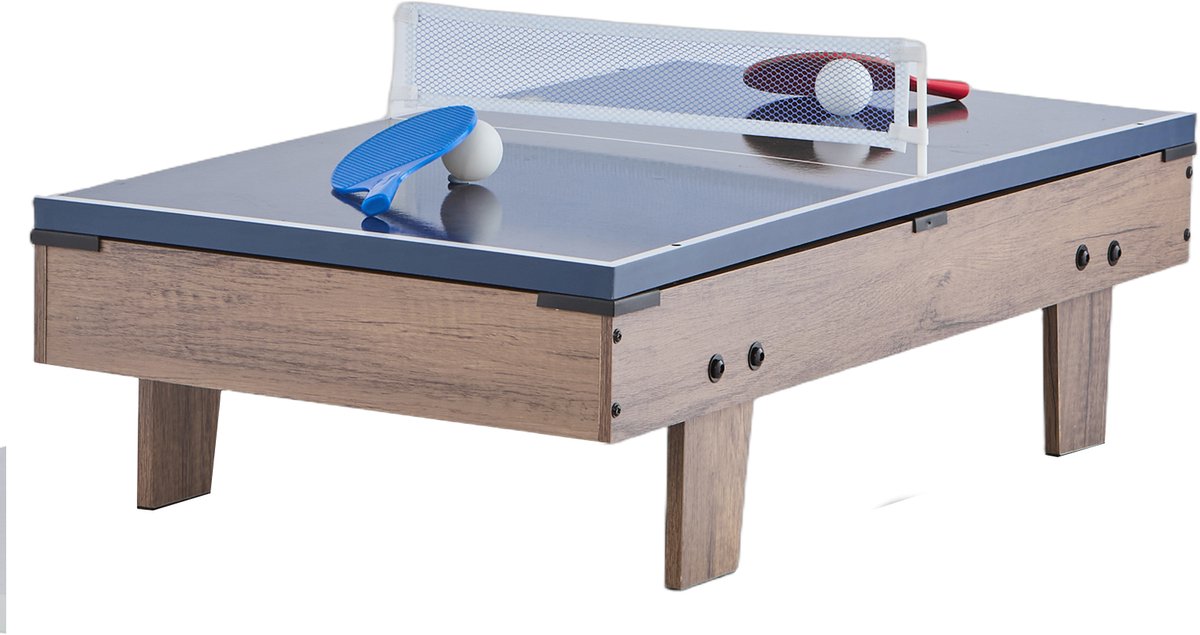 VEVOR Air Hockey Tafelspel Tafel Tafeltennis 122cm Tafelvoetbal Multi 81cm