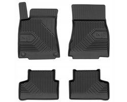 Frogum No.77 Luxe Rubberen Automatten Set - Geschikt voor MERCEDES-BENZ GLA II H247 (2019-heden) - 4-delig - Perfecte Pasvorm - Geurloos TPE - 4 cm Hoge Rand - Zwart